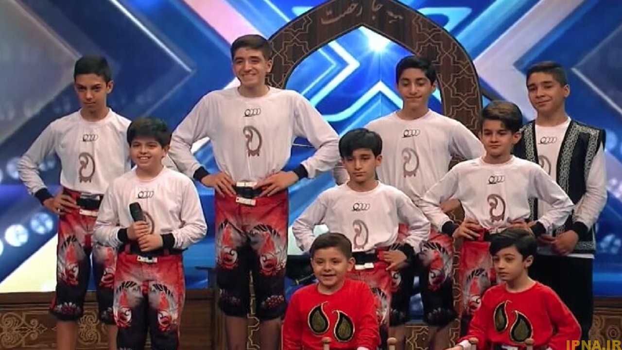 هنرنمایی گروه پهلوانک‌های ایران در برنامه عصر جدید