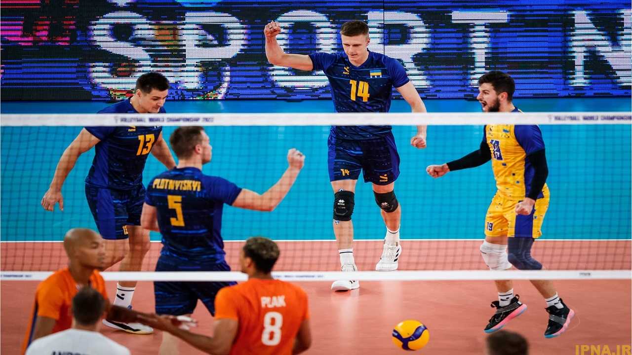 والیبال قهرمانی جهان / اوکراینی ها شگفتی ساز شدند