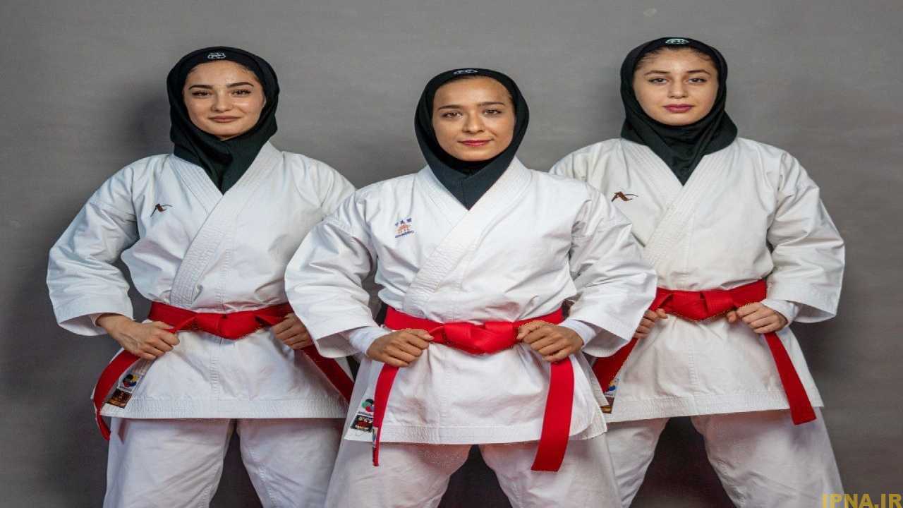 نقره لیگ جهانی کاراته وان به کاتا تیمی بانوان رسید