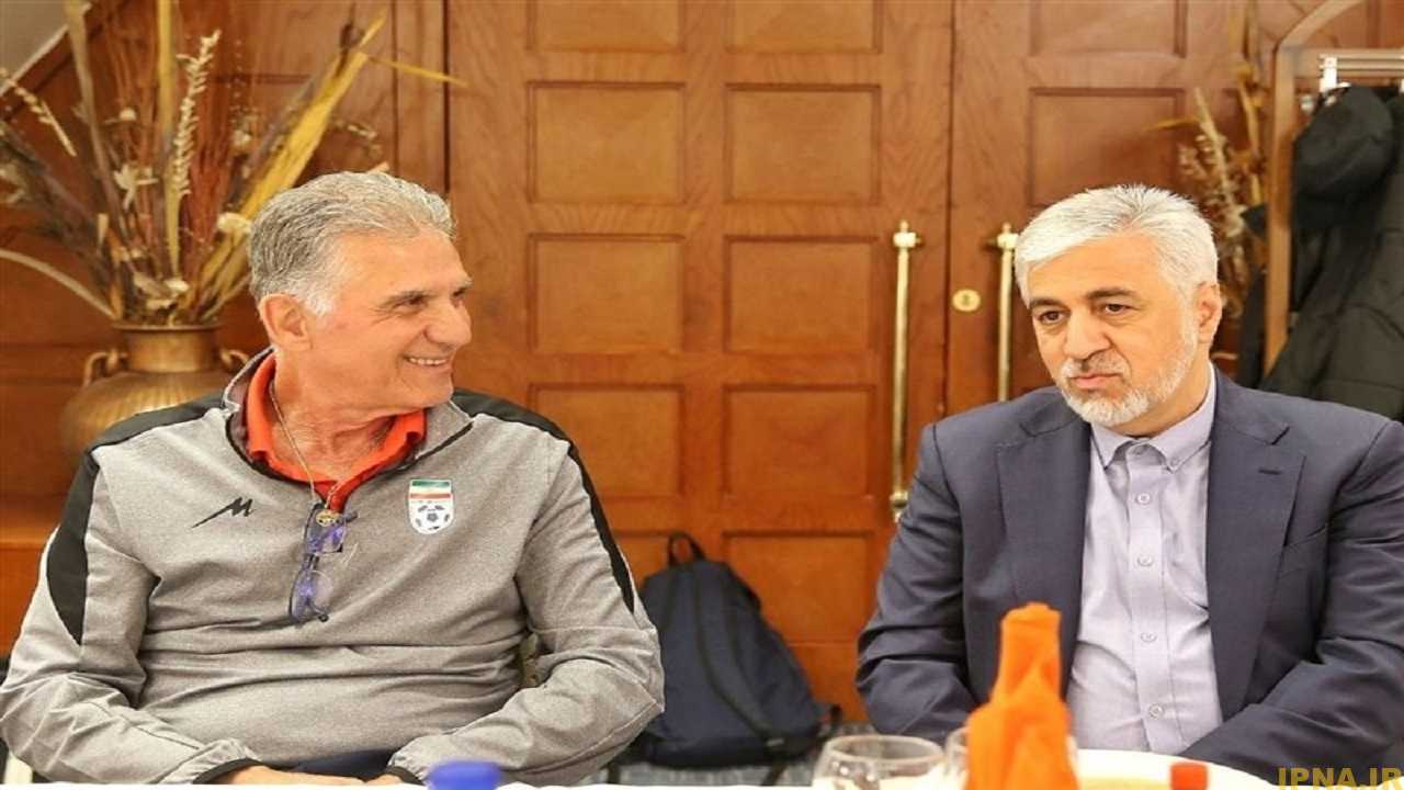سجادی: موضع کی‌روش در نشست خبری حرفه‌ای بود