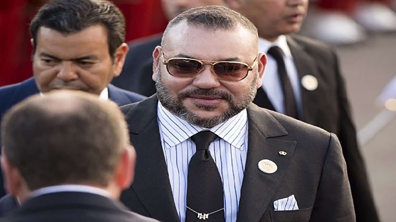 بازیکنان تیم ملی فوتبال مغرب نشان افتخار گرفتند