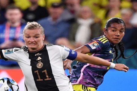 شکست آلمان از کلمبیا در جام جهانی زنان