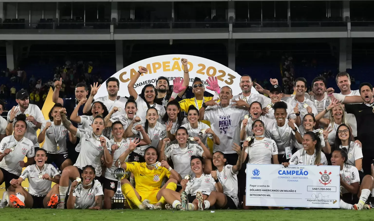 Lele the heroine as Corinthians win record fourth Libertadores Femenina crown