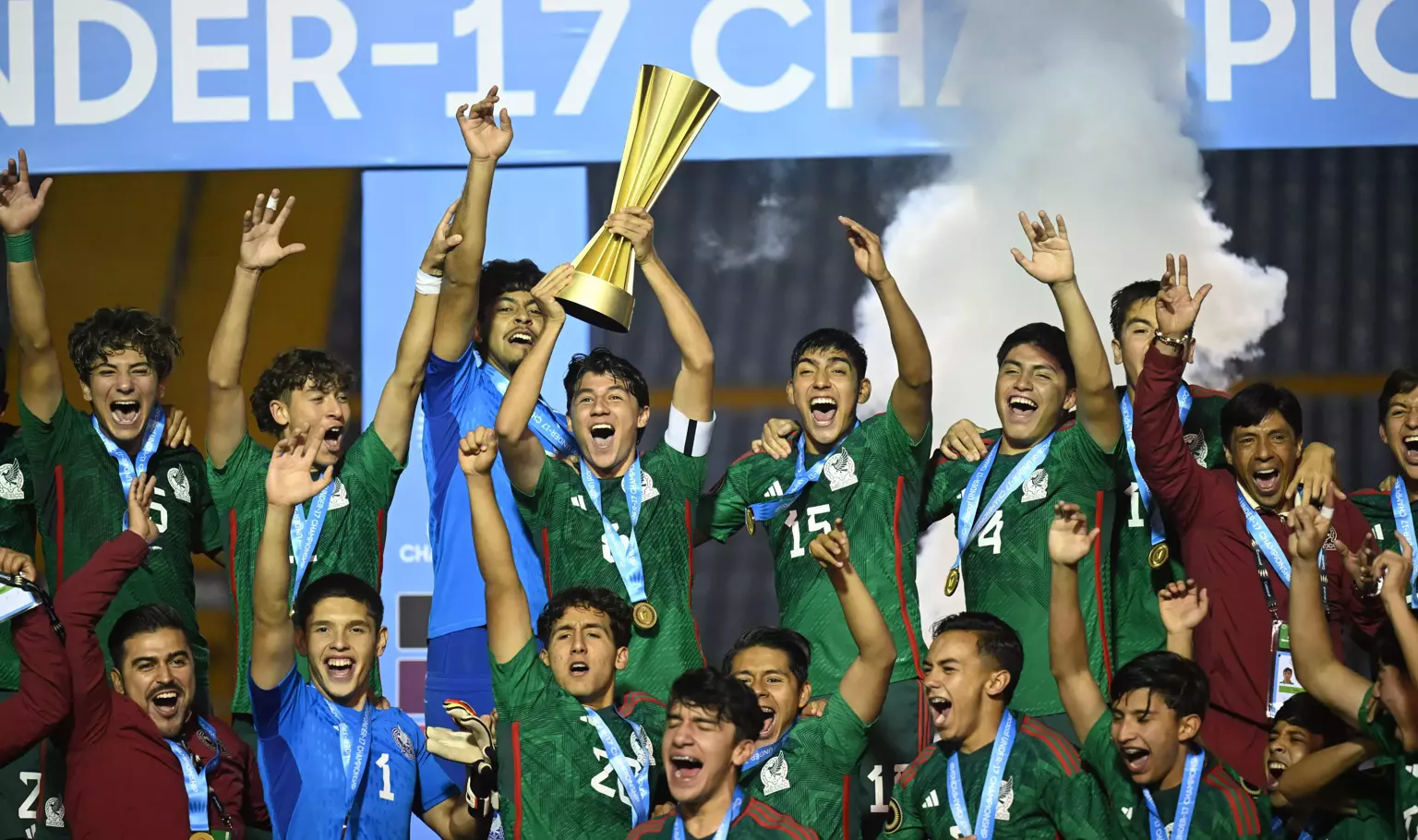CONCACAF U-17 kings Mexico out to conquer the world