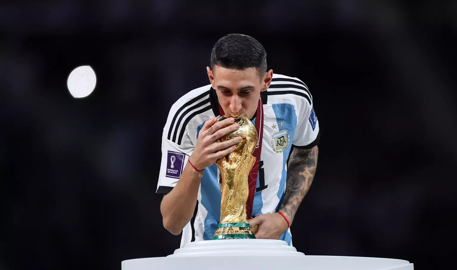 Di Maria blesses Maradona as he bids farewell