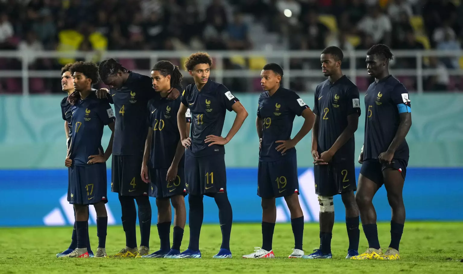 Spirted France experience sinking feeling again