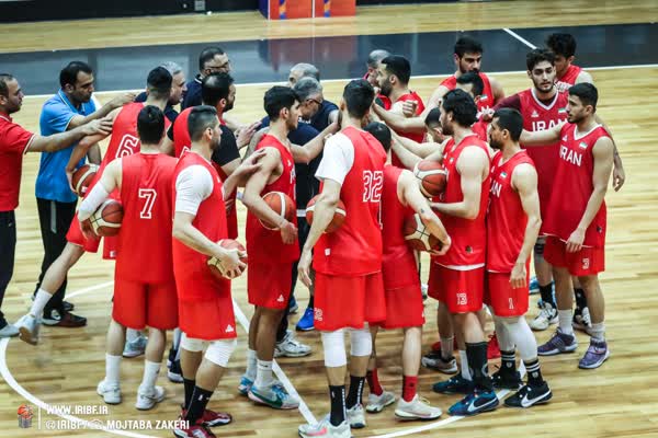 اعلام اسامی بازیکنان تیم ملی بسکتبال برای دیدار با قطر