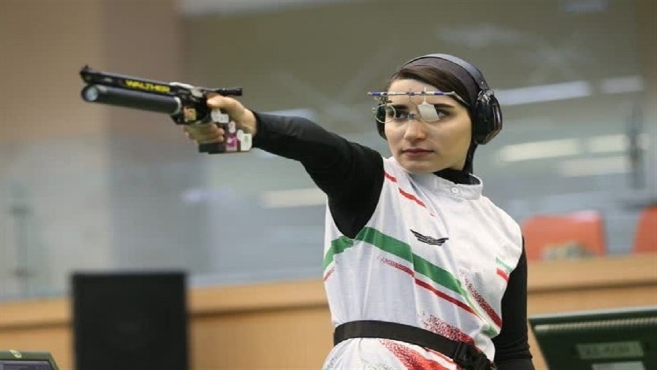 رستمیان در تپانچه ۲۵ متر ششم شد