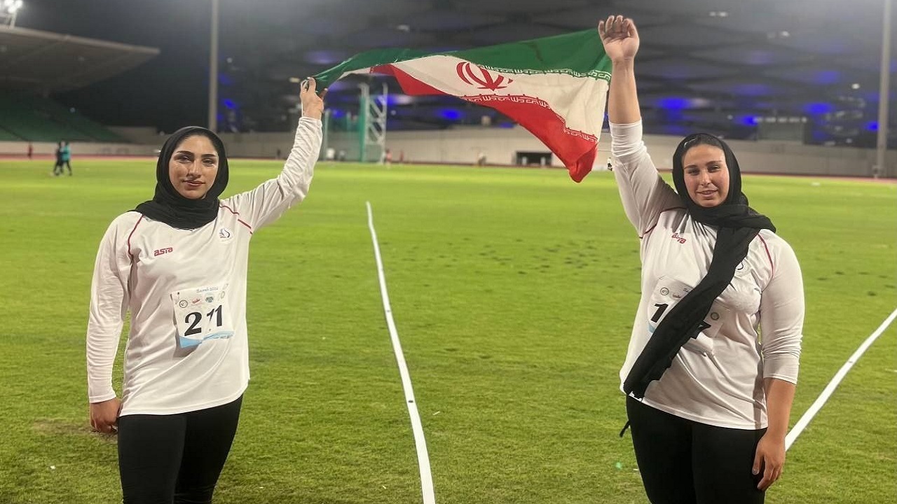 طلا و نقره پرتاب وزنه بانوان به ایران رسید