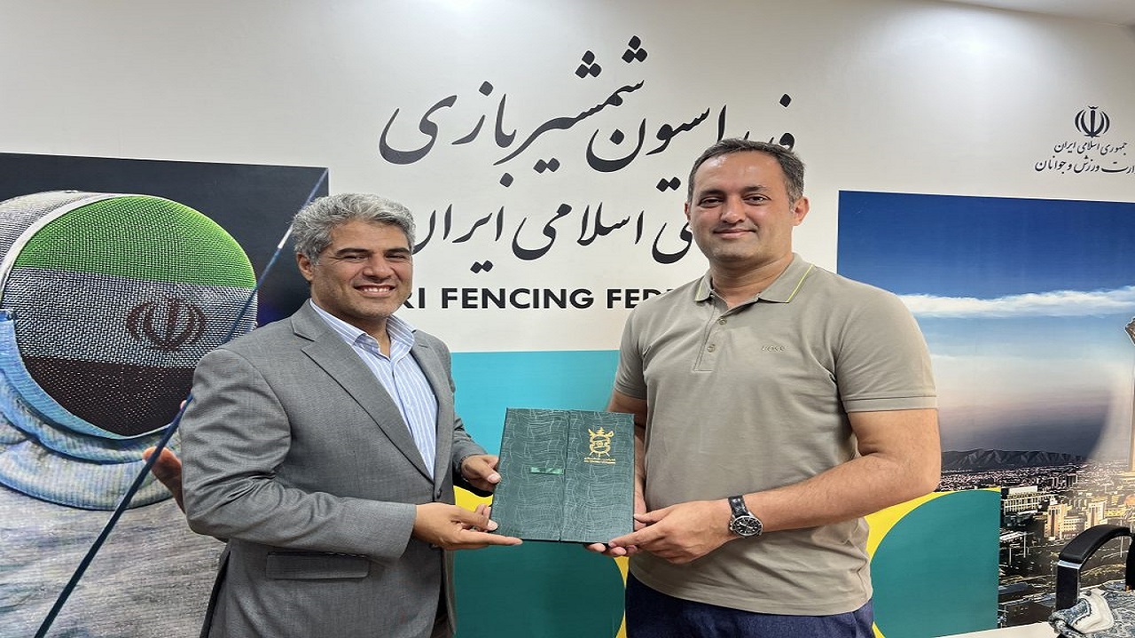 انعقاد قرارداد همکاری فدراسیون شمشیربازی با پیمان فخری