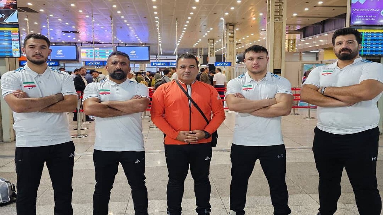 تیم کشتی با کمربند کورش با چهار نماینده راهی کازان شد