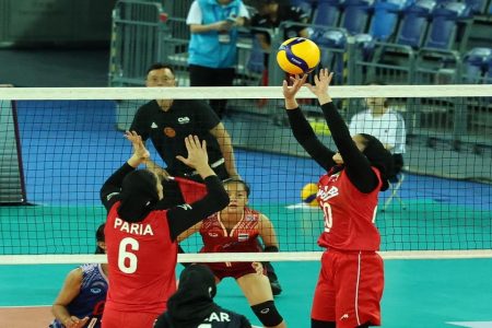 پیروزی تایلند مقابل تیم ملی والیبال جوانان دختر ایران