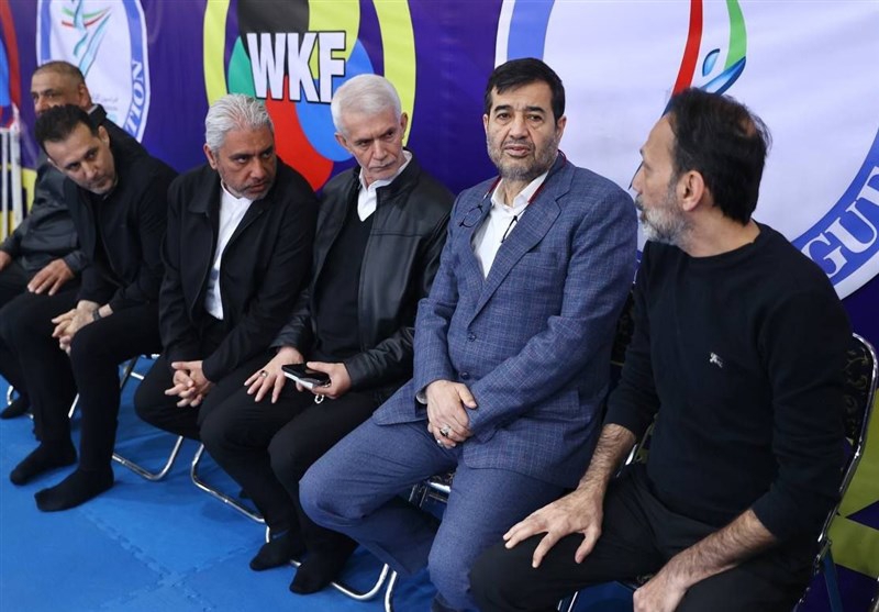 حضور وزیر ورزش و جوانان در اردوی کاراته و جودو