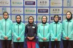 قهرمانی زودهنگام دختران ایران در تنیس روی میز آسیای میانه