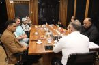 دیدار اعضای هیات مازندران و خانواده آلما حسینی با دکتر انوشیروانی
