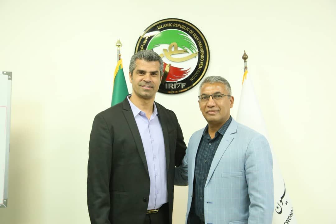 دیدار رئیس هیئت تکواندو سیستان و بلوچستان با هادی ساعی