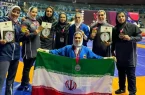 قهرمانی دختران کشتی آلیش ایران در آسیا