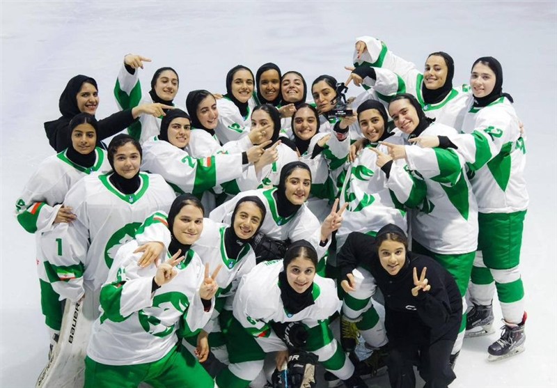 دختران هاکی روی یخ نایب قهرمان کاپ آسیا شدند