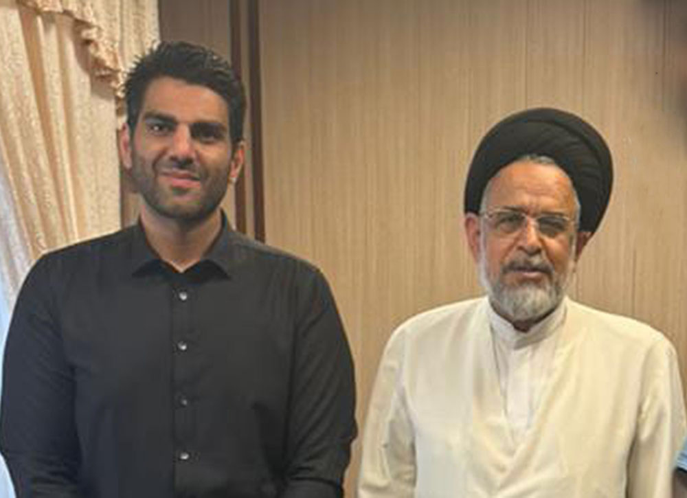دیدار سرپرست انجمن سپک تاکرای با حجت الاسلام و المسلمین سید محمود علوی