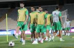 تمرین تیم ملی قبل از بازی با کره شمالی